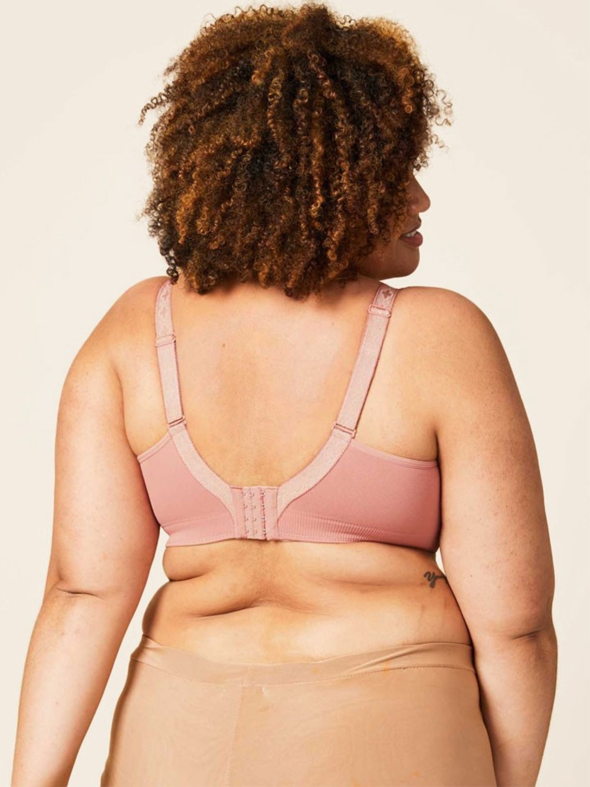 nursing bra - rosewood