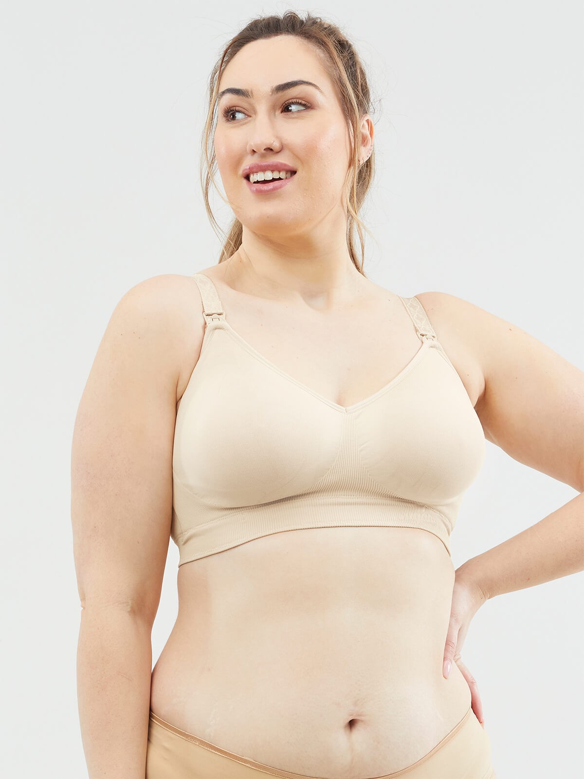 nursing bra - stone