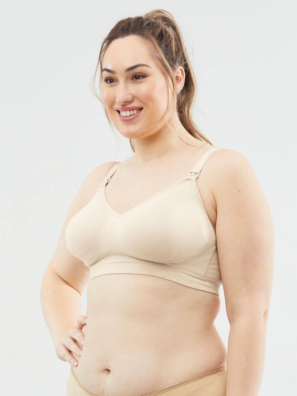 nursing bra - stone