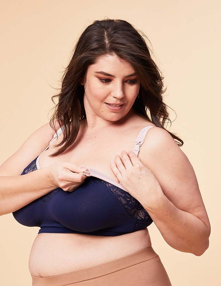 lux nursing bralette