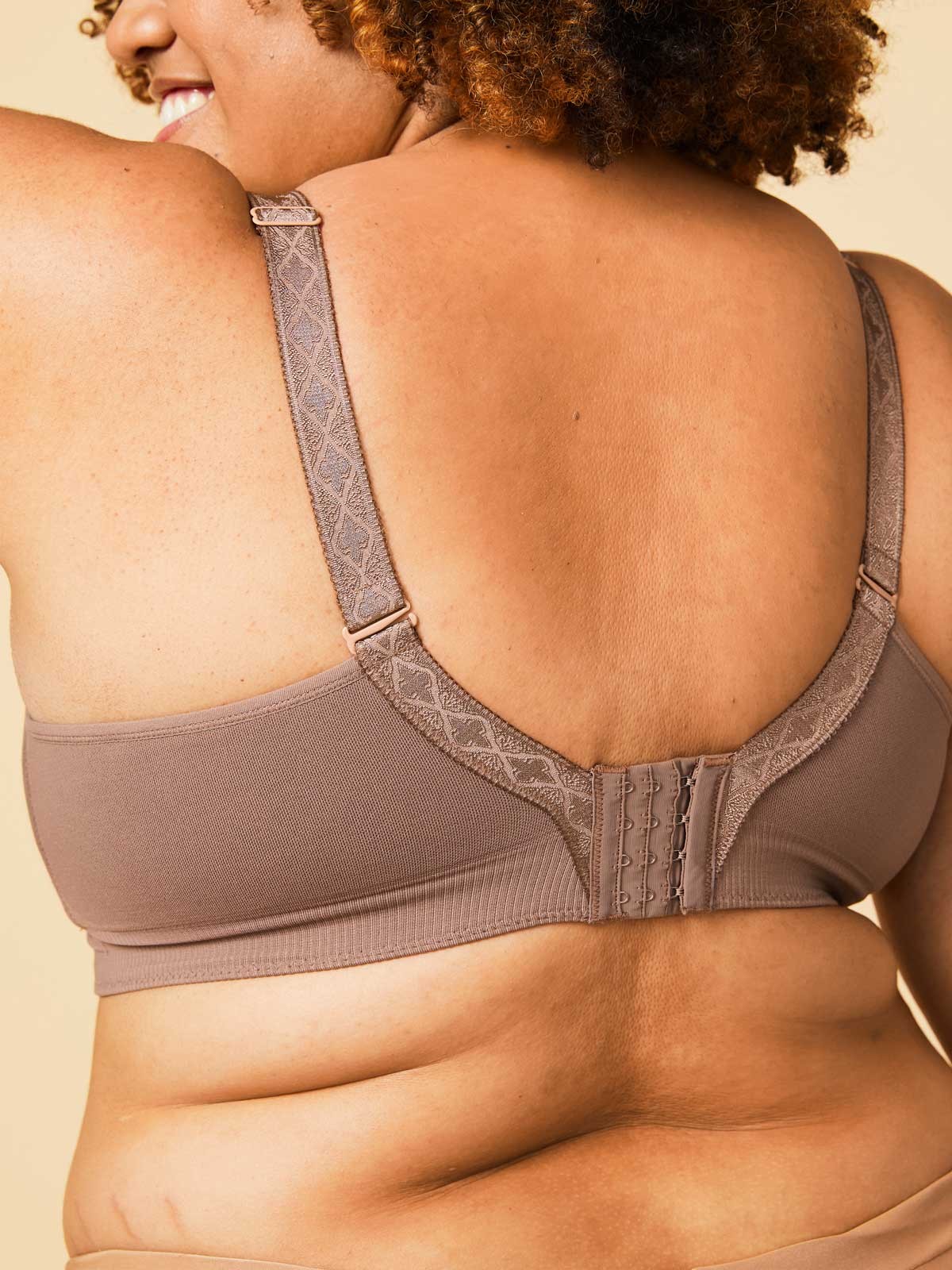 basic busty bralette last chance - cocoa